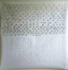 blei-buntstift performance-zeichnung 150x152cm