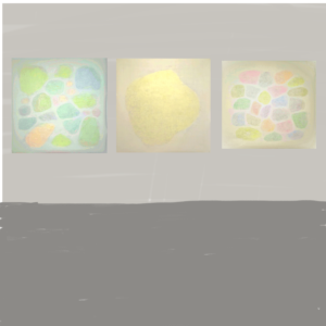 blei-buntstift performance-zeichnung 150x152cm