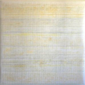 blei-buntstift performance-zeichnung 150x152cm_FromNothing_shaky parallel lines