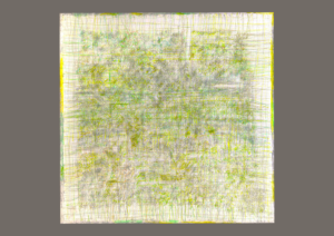 buntstiftzeichnung auf 150x152cm