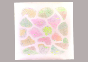 buntstiftzeichnung auf 150x152cm