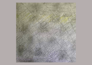 blei/buntstiftzeichnung auf 150x152cm, detail