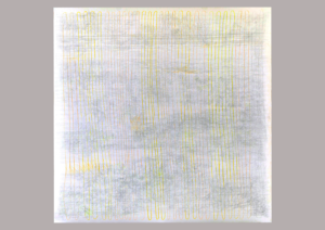 blei/buntstiftzeichnung auf 150x152cm